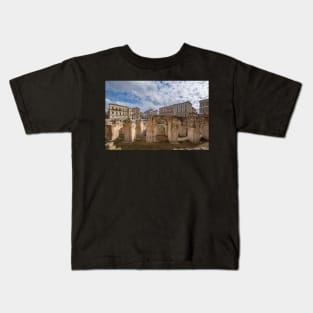 Roman amphitheater in Lecce, Italy Kids T-Shirt